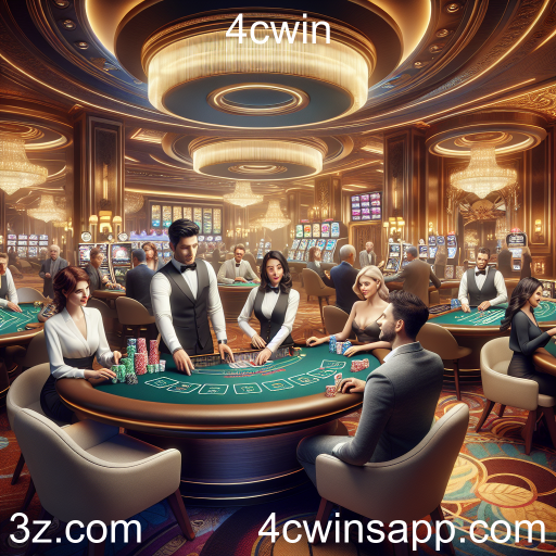 Descubra o Casino ao Vivo no 4cwin: A Experiência de Jogo Interativa